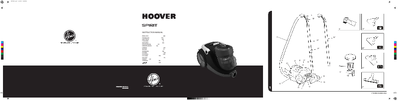 Imagen de la primera página del manual del dispositivo Spirit TSP 2001