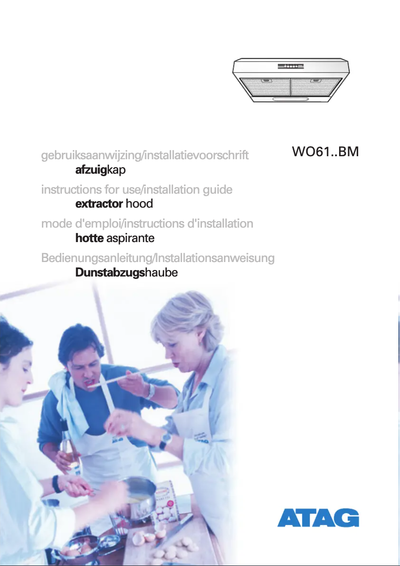 Página 1 del manual Manual de usuario Atag WO6111BM