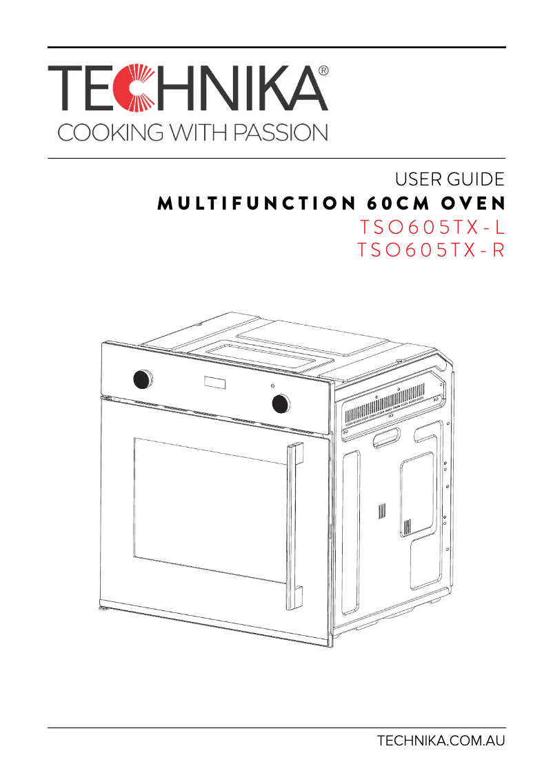 Imagen de la primera página del manual del dispositivo TSO605TX-R