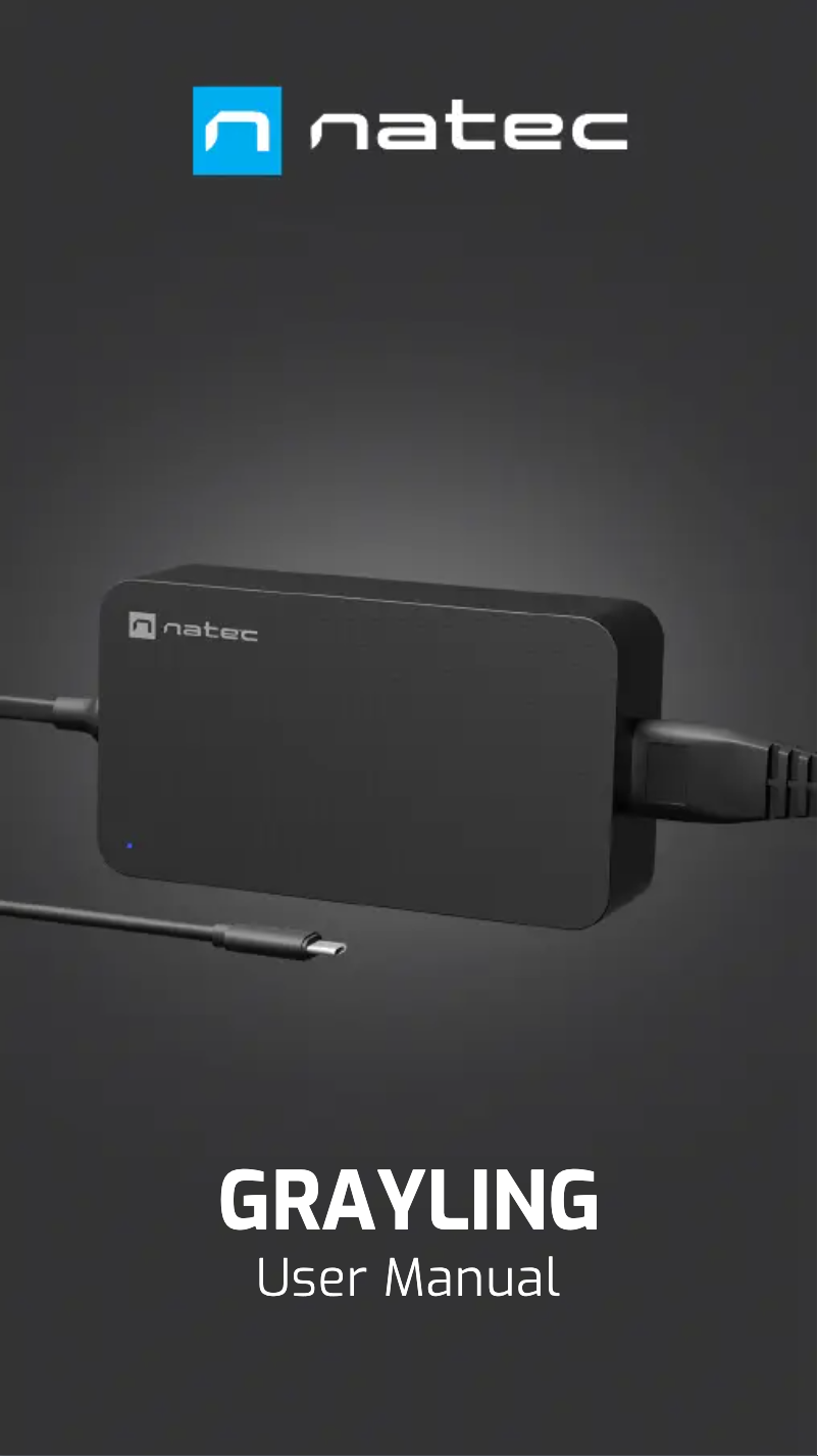Página 1 del manual Manual de usuario Natec Grayling