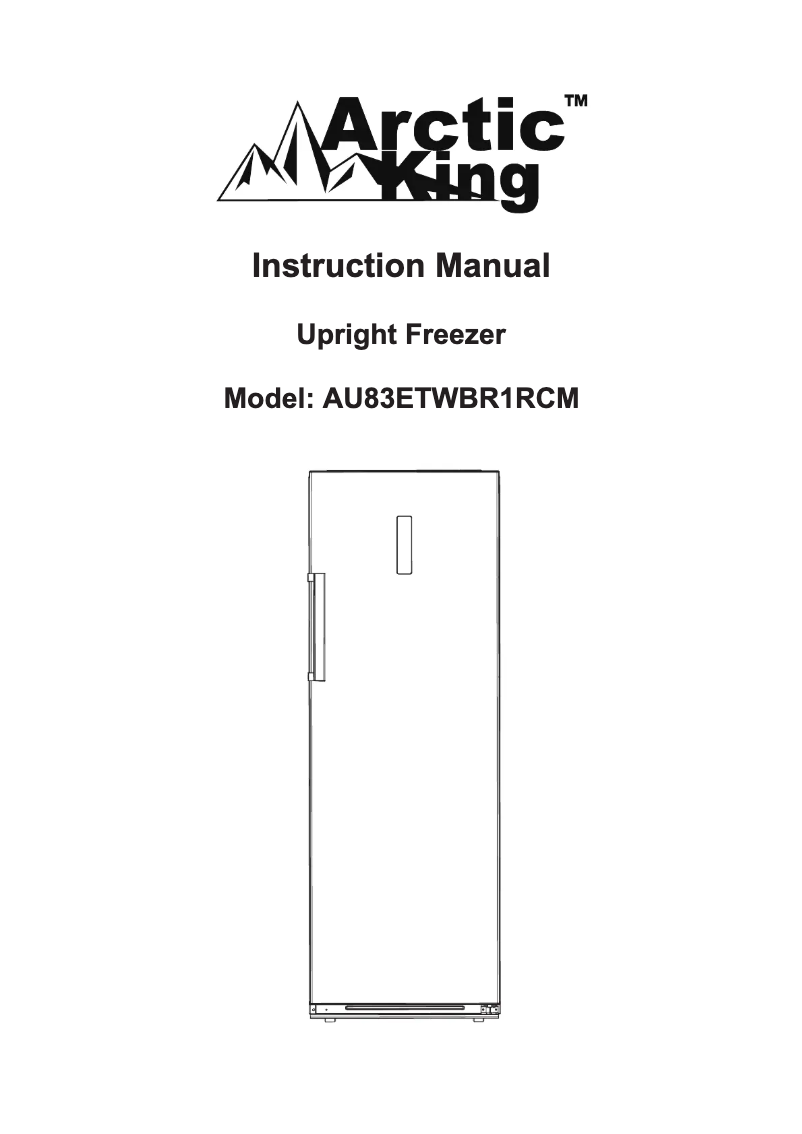 Imagen de la primera página del manual del dispositivo AU83ETWBR1RCM