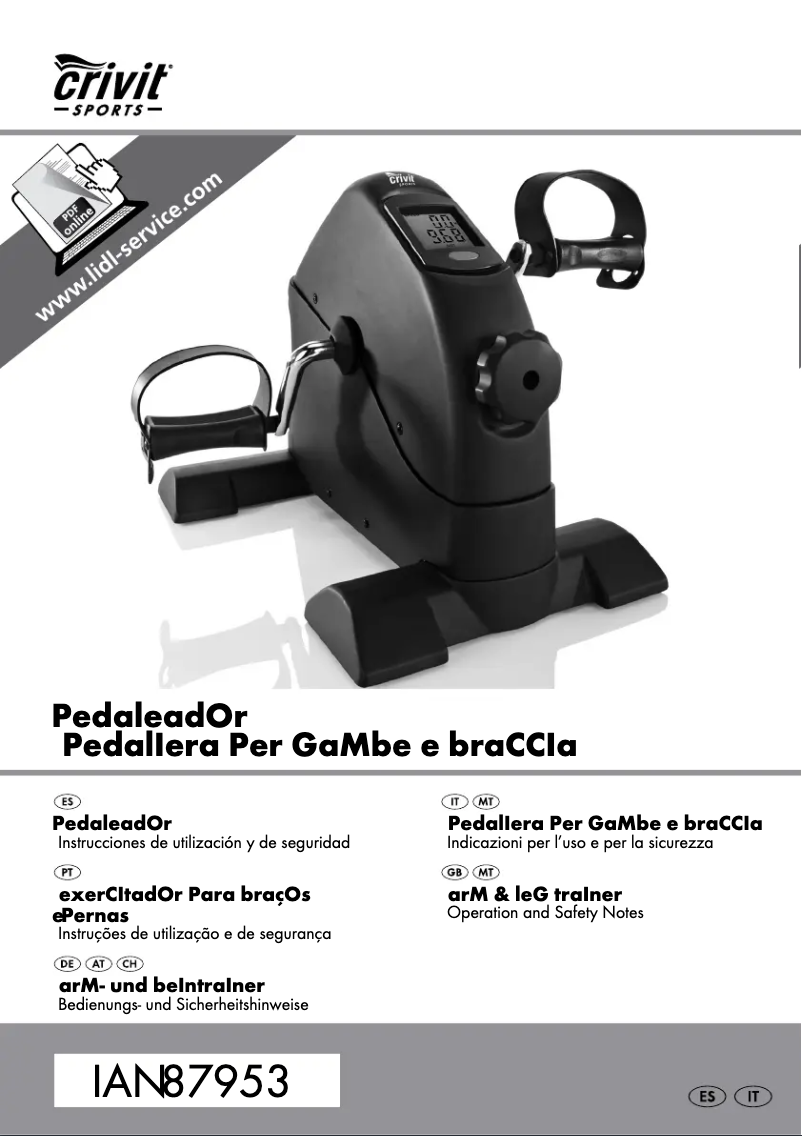 Imagen de la primera página del manual del dispositivo IAN 87953