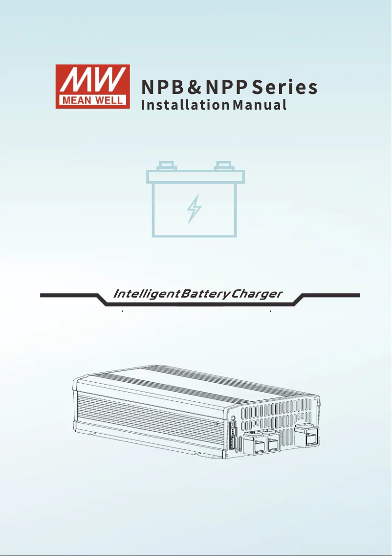 Página 1 del manual Manual de usuario Mean Well NPP-1200-48