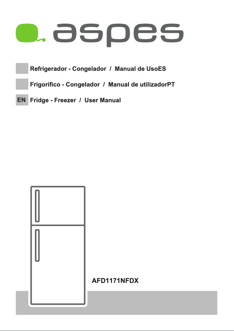 Imagen de la primera página del manual del dispositivo AFD1171NFDX