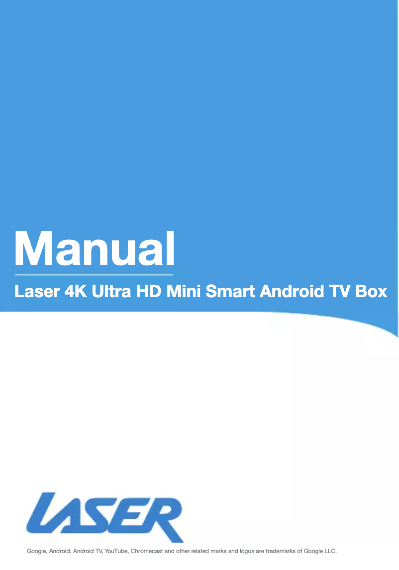Página 1 del manual Manual de usuario Laser MMC-ANDTV