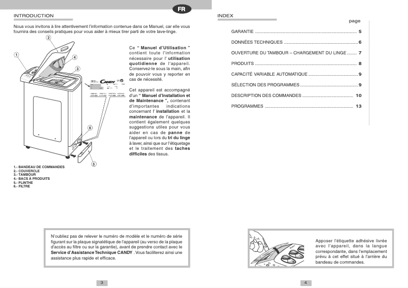 Imagen de la primera página del manual del dispositivo LBCTE103TVUN