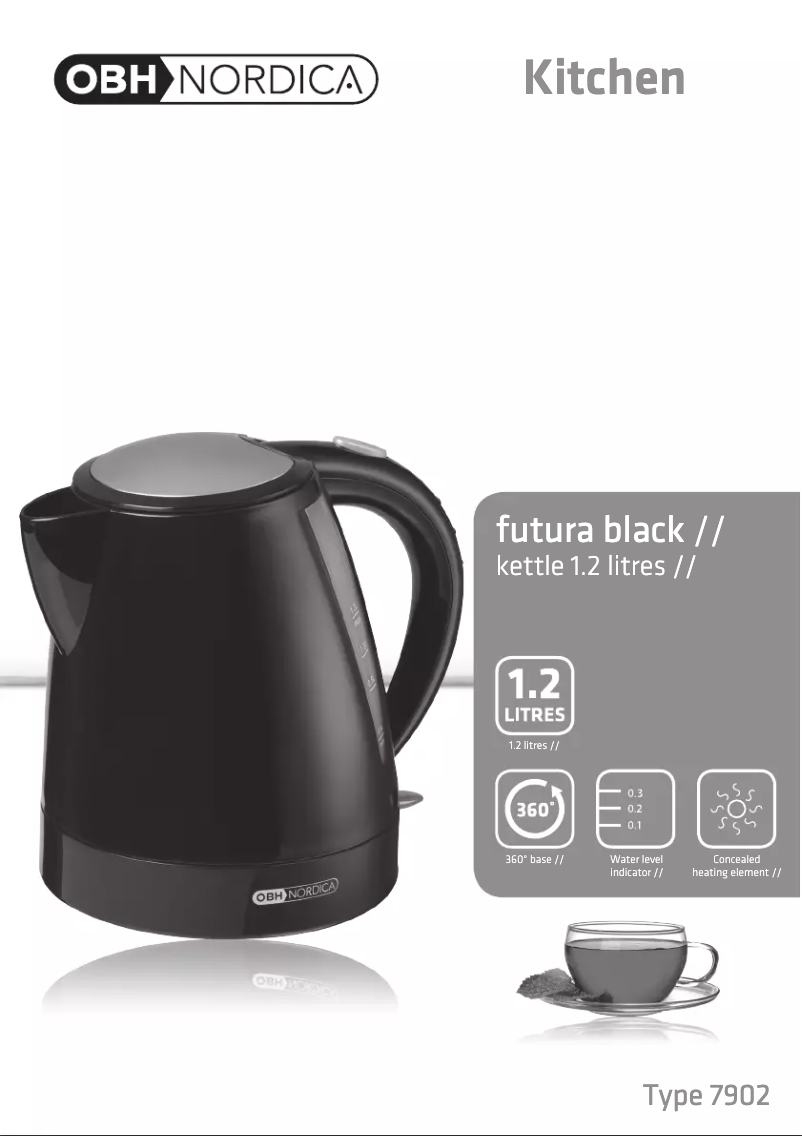 Página nº 1 - Manual de usuario OBH Nordica Futura White