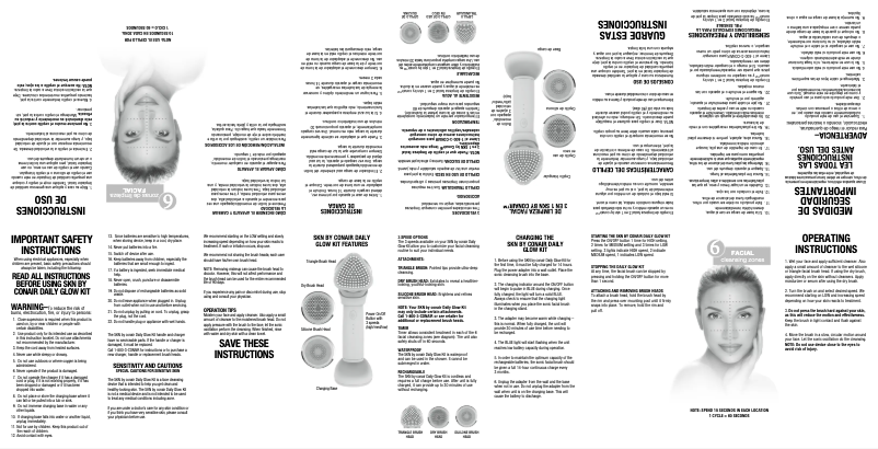 Imagen de la primera página del manual del dispositivo skn SFB11GK