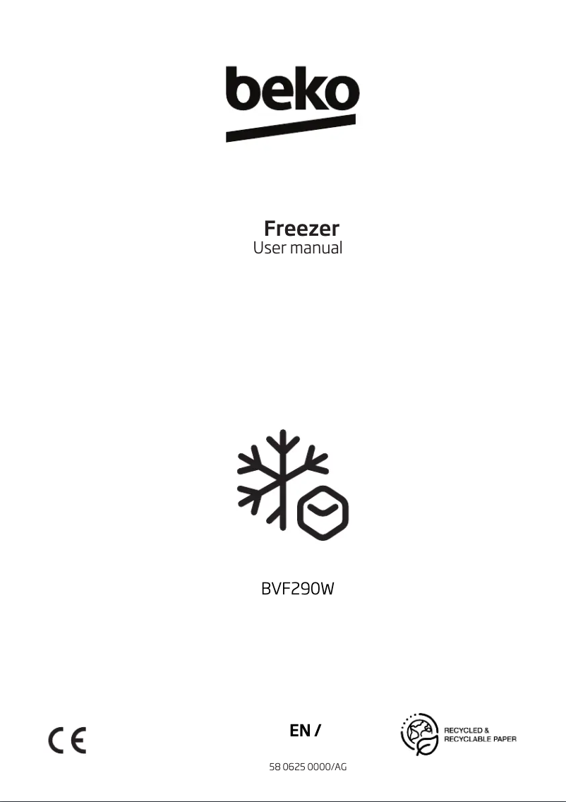 Imagen de la primera página del manual del dispositivo BVF290W