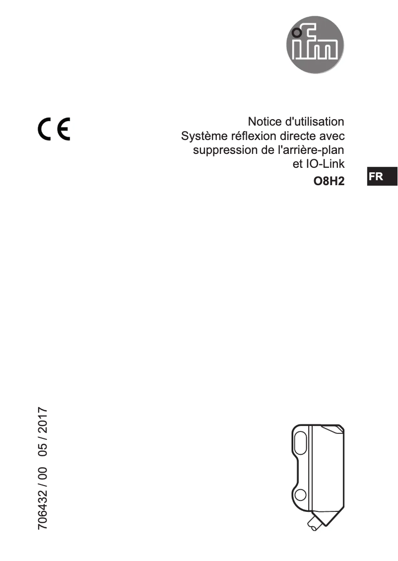 Imagen de la primera página del manual del dispositivo O8H217