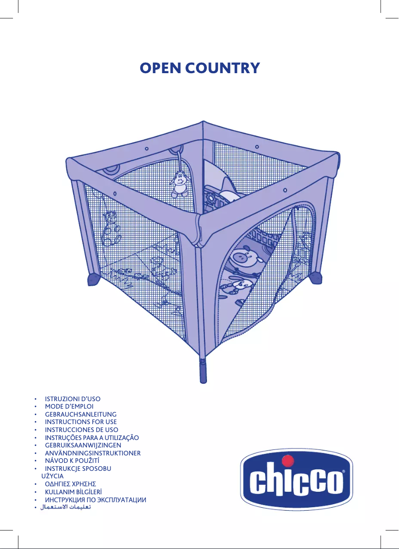 Página 1 del manual Manual de usuario Chicco Box Open Country
