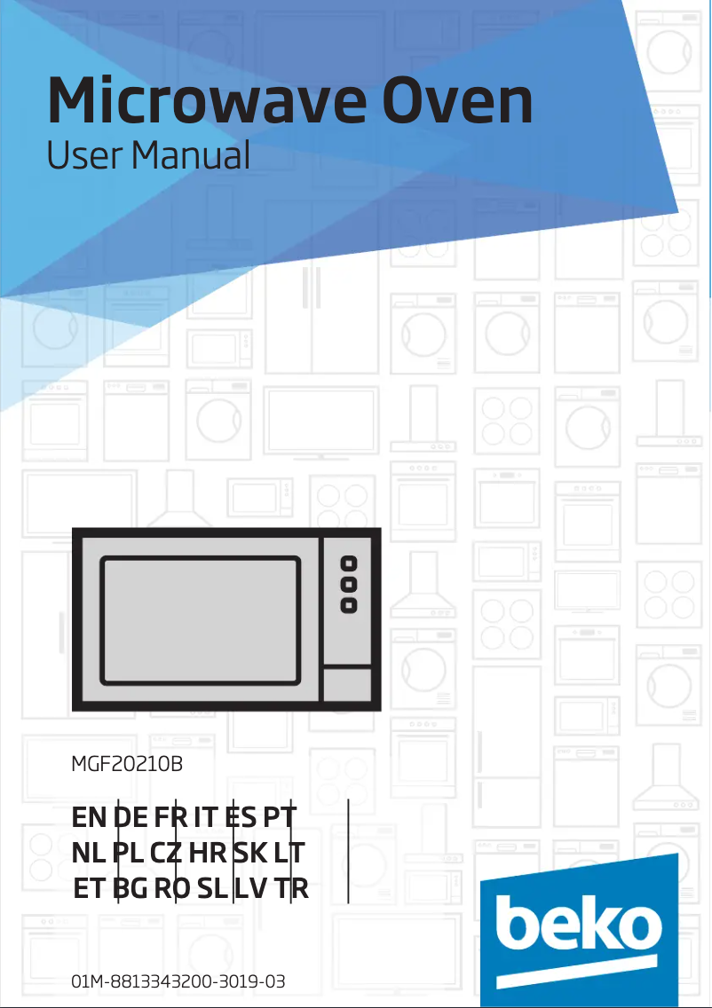 Imagen de la primera página del manual del dispositivo MGF20210X