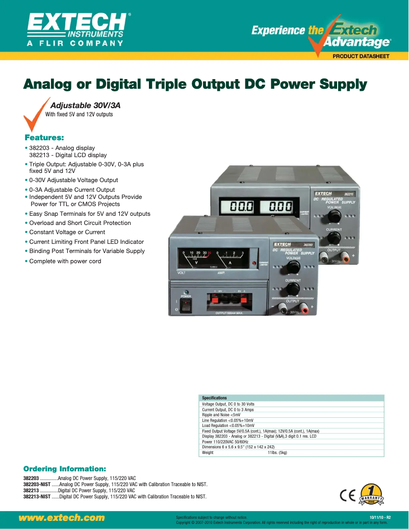 Imagen de la primera página del manual del dispositivo 382203