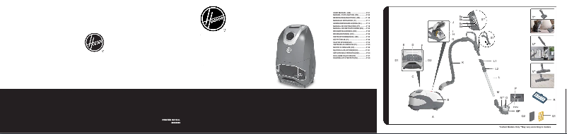 Imagen de la primera página del manual del dispositivo H-ENERGY 700 HE720PET 011