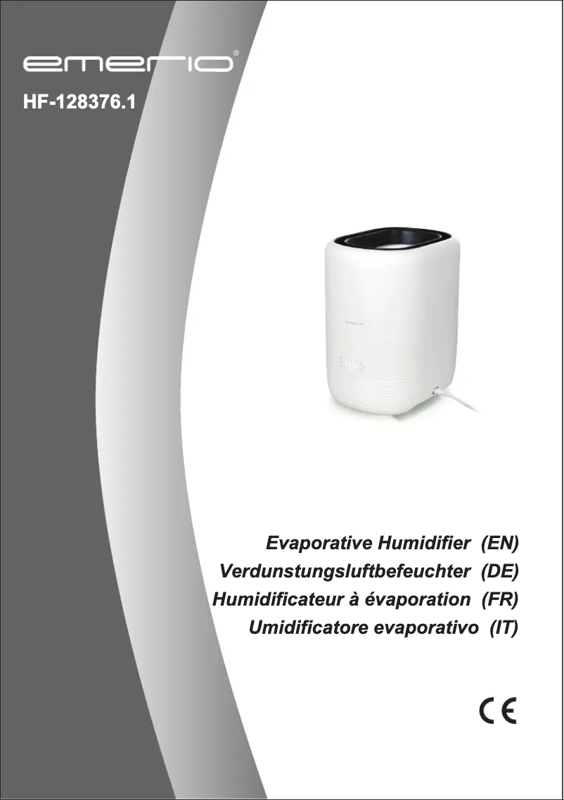 Página 1 del manual Manual de usuario Emerio HF-128376.1