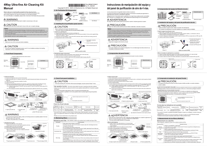 Página 1 del manual Manual de usuario LG PTAHMP0