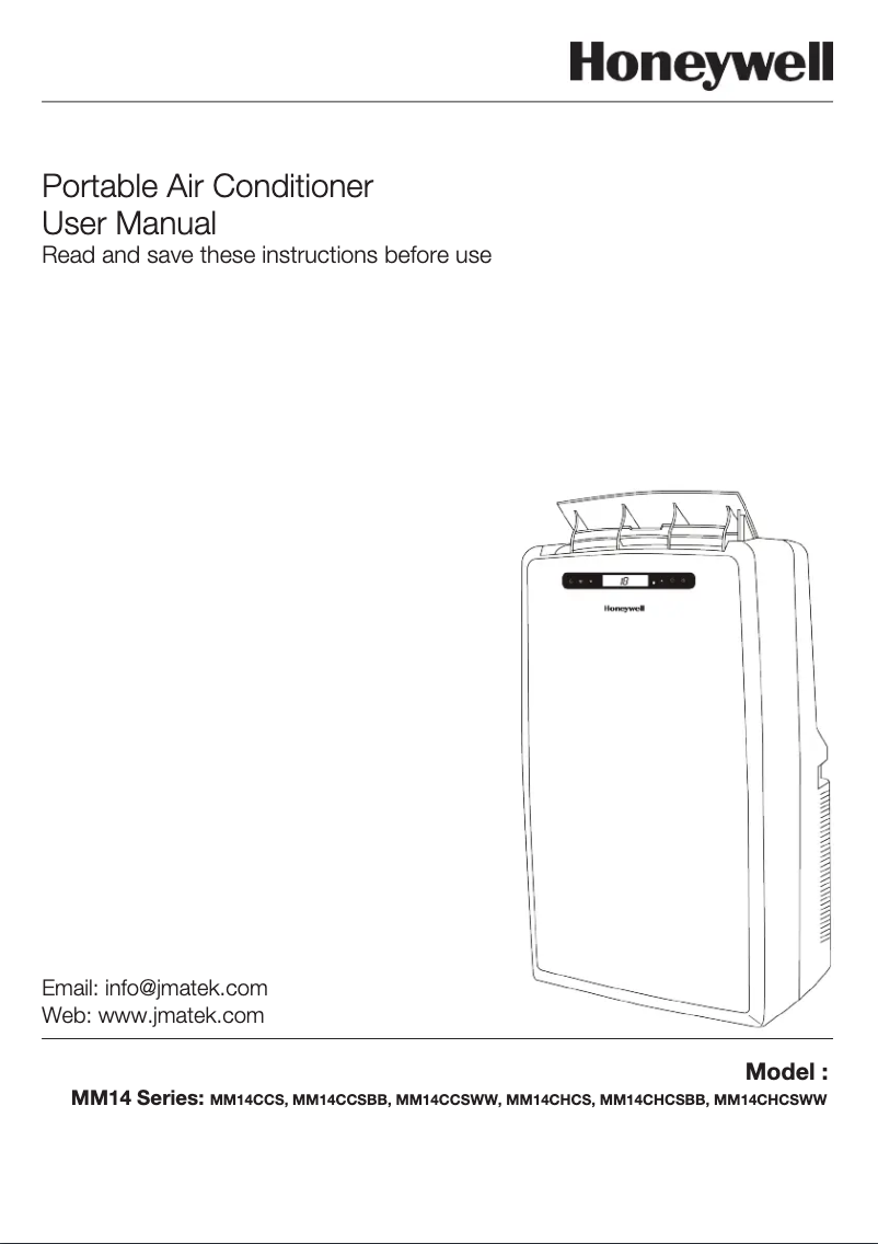 Imagen de la primera página del manual del dispositivo MM14CHCSWW