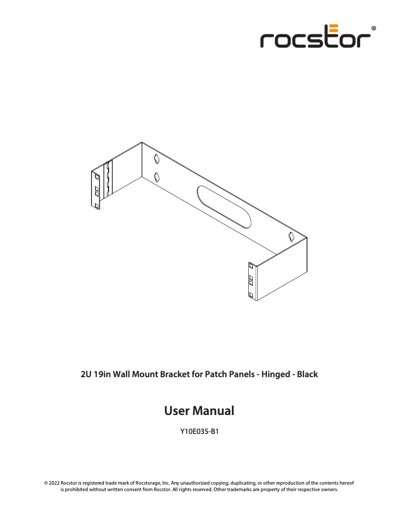 Imagen de la primera página del manual del dispositivo Y10E036-B1