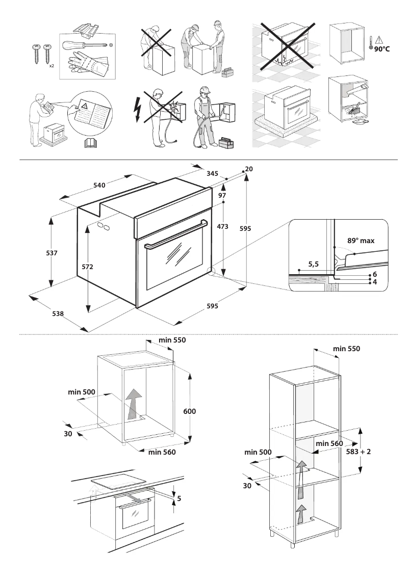 Página 1 del manual Instrucciones de seguridad Whirlpool AKZM 8420 S