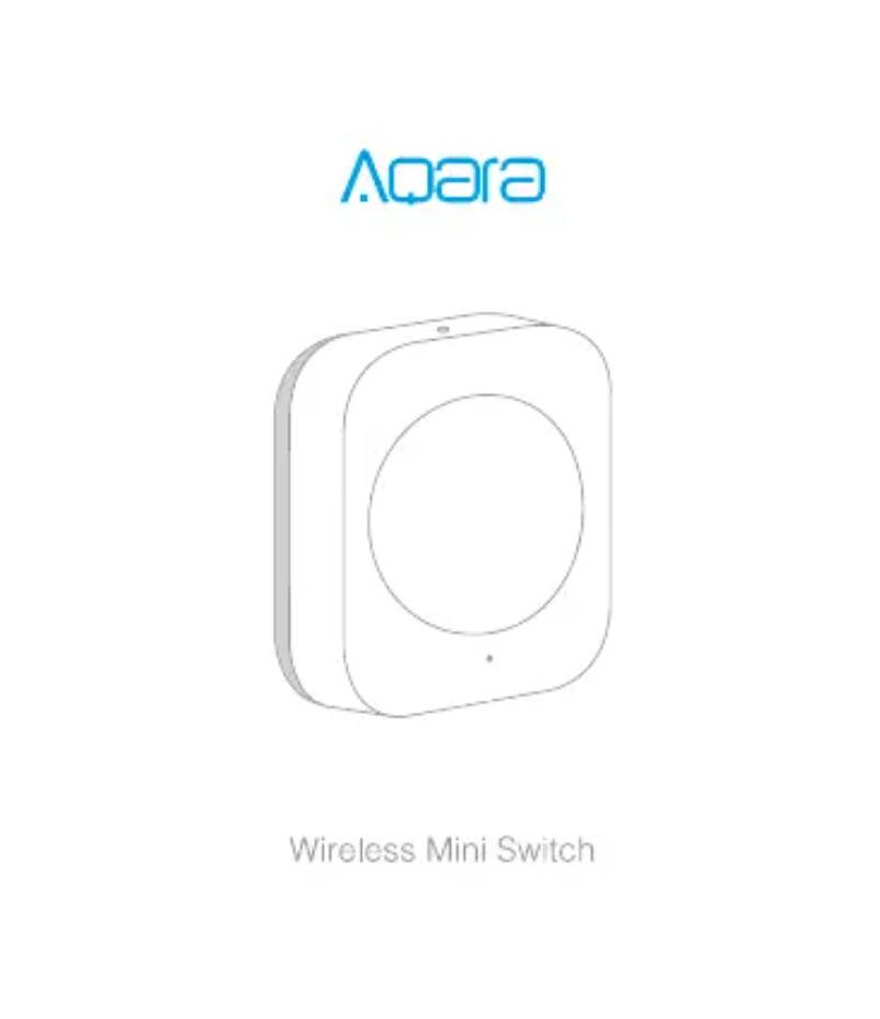 Página 1 del manual Manual de usuario Aqara Zigbee WXKG11LM