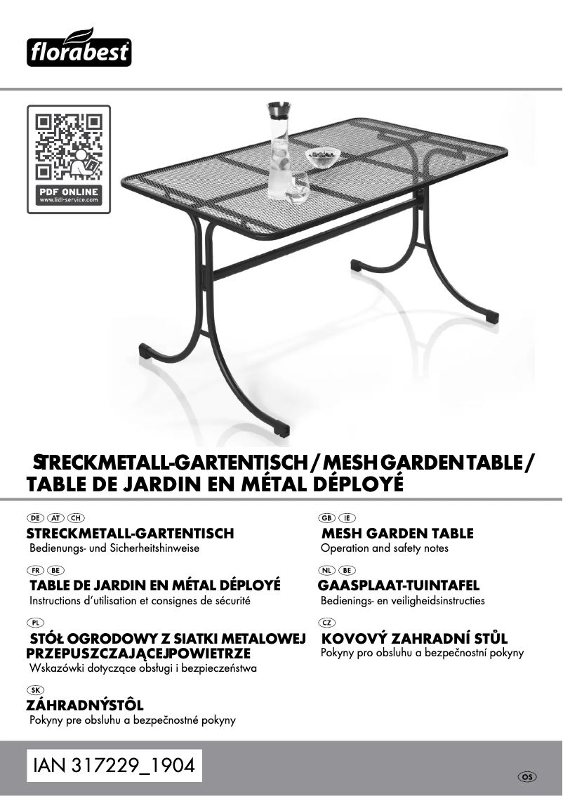 Página nº 1 - Manual de usuario Florabest HG05698