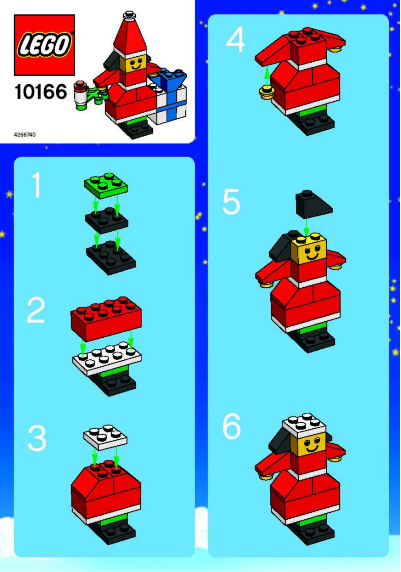 Página 1 del manual Manual de usuario Lego Bionicle 10166