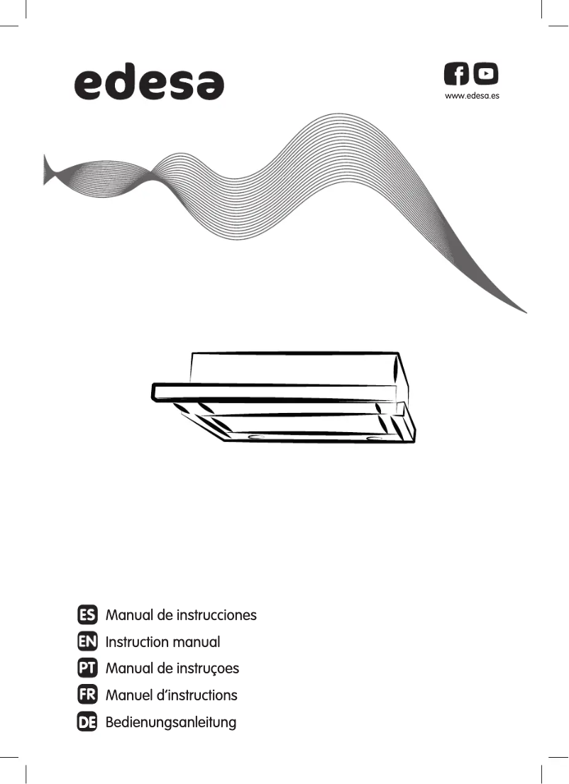 Imagen de la primera página del manual del dispositivo ECT-6411 WH