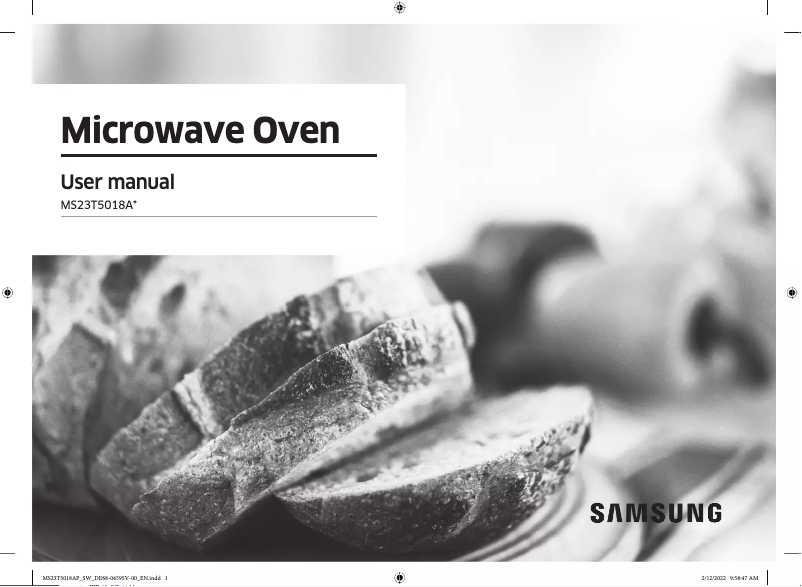 Imagen de la primera página del manual del dispositivo MS23T5018AC