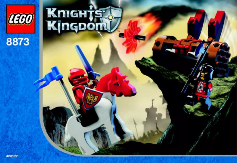 Página 1 del manual Manual de usuario Lego Knights Kingdom 8873