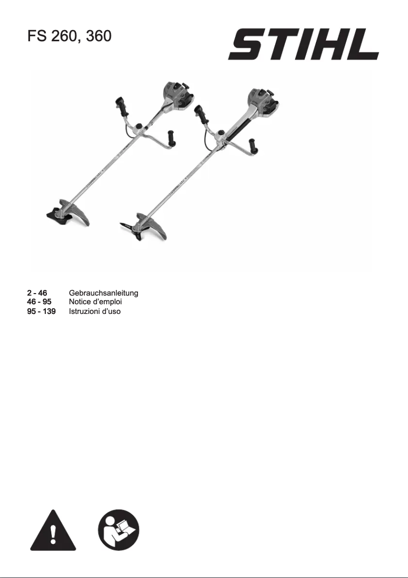 Página 1 del manual Manual de usuario Stihl FS 260