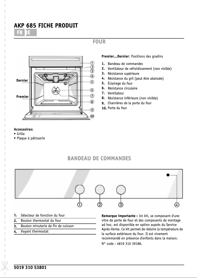 Página 1 del manual Manual de usuario Whirlpool AKP 685 IX