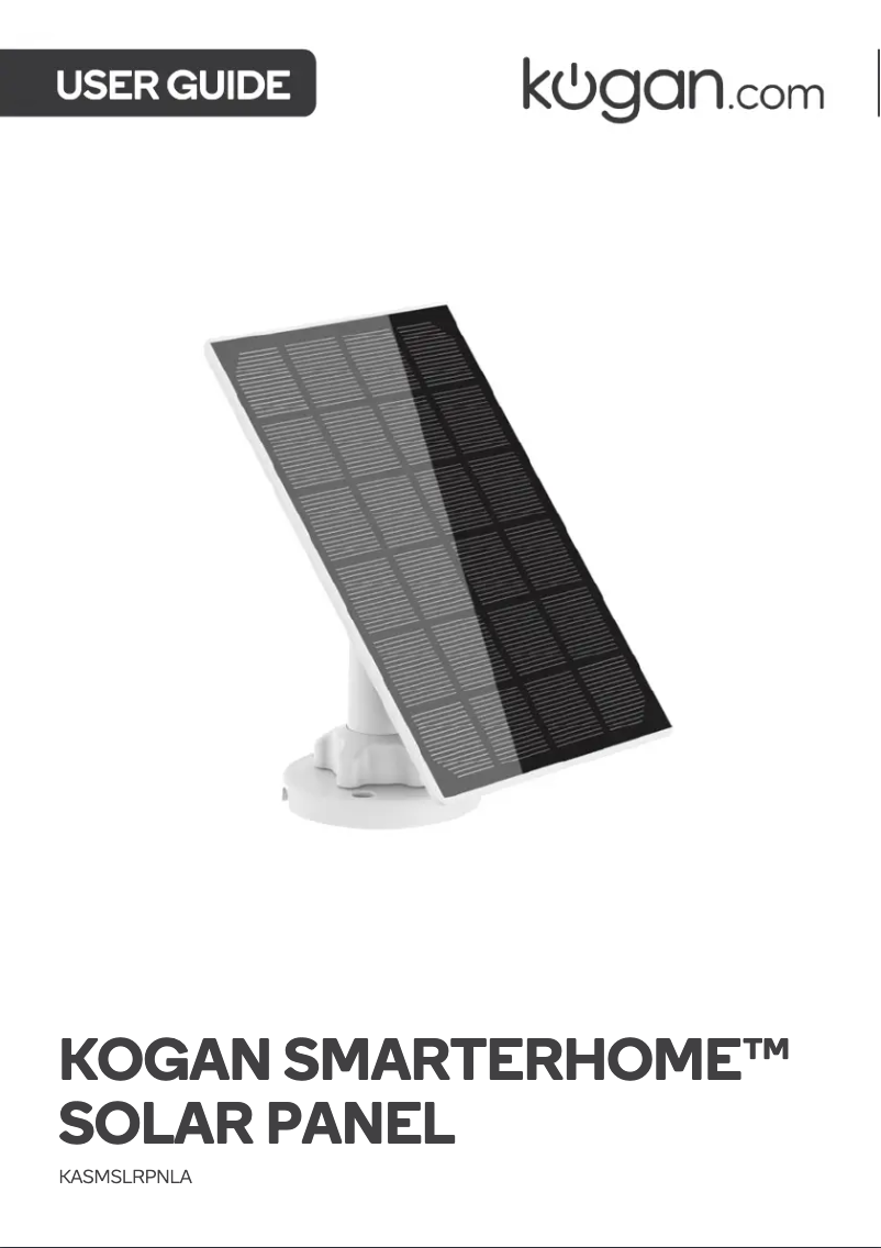 Página 1 del manual Manual de usuario Kogan KASMSLRPNLA