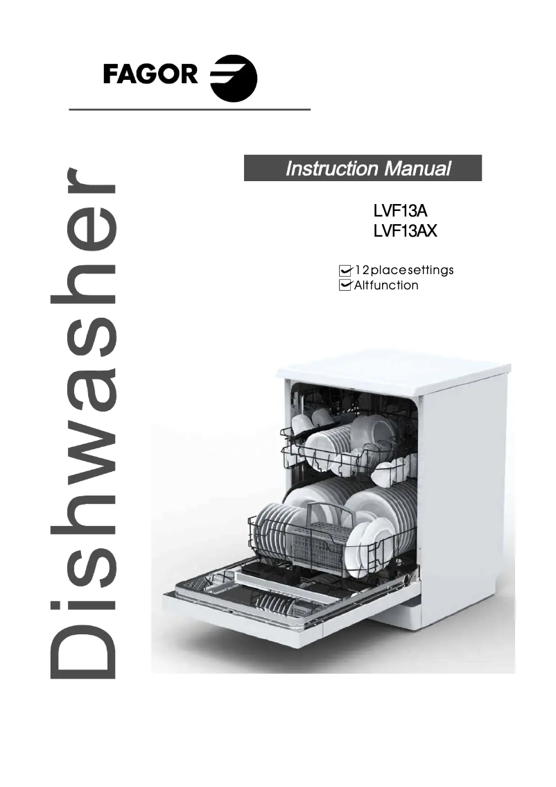 Página 1 del manual Manual de usuario Fagor LVF13A