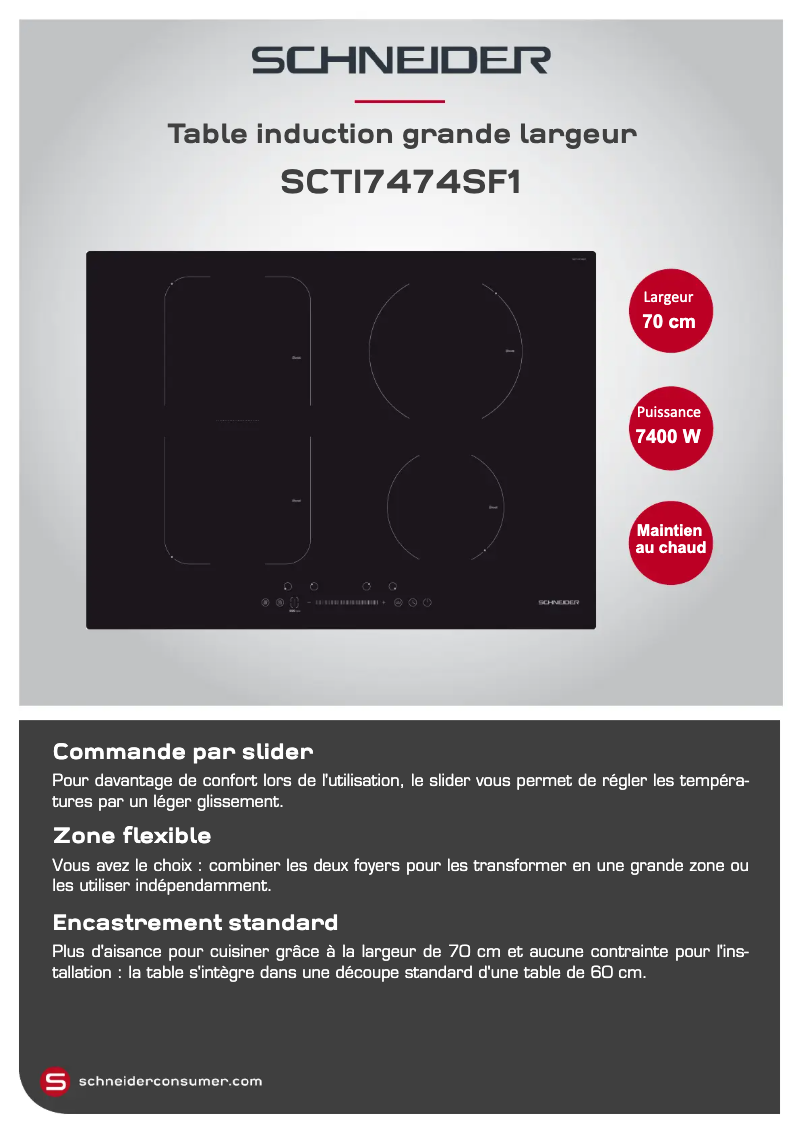 Imagen de la primera página del manual del dispositivo SCTI7474SF1