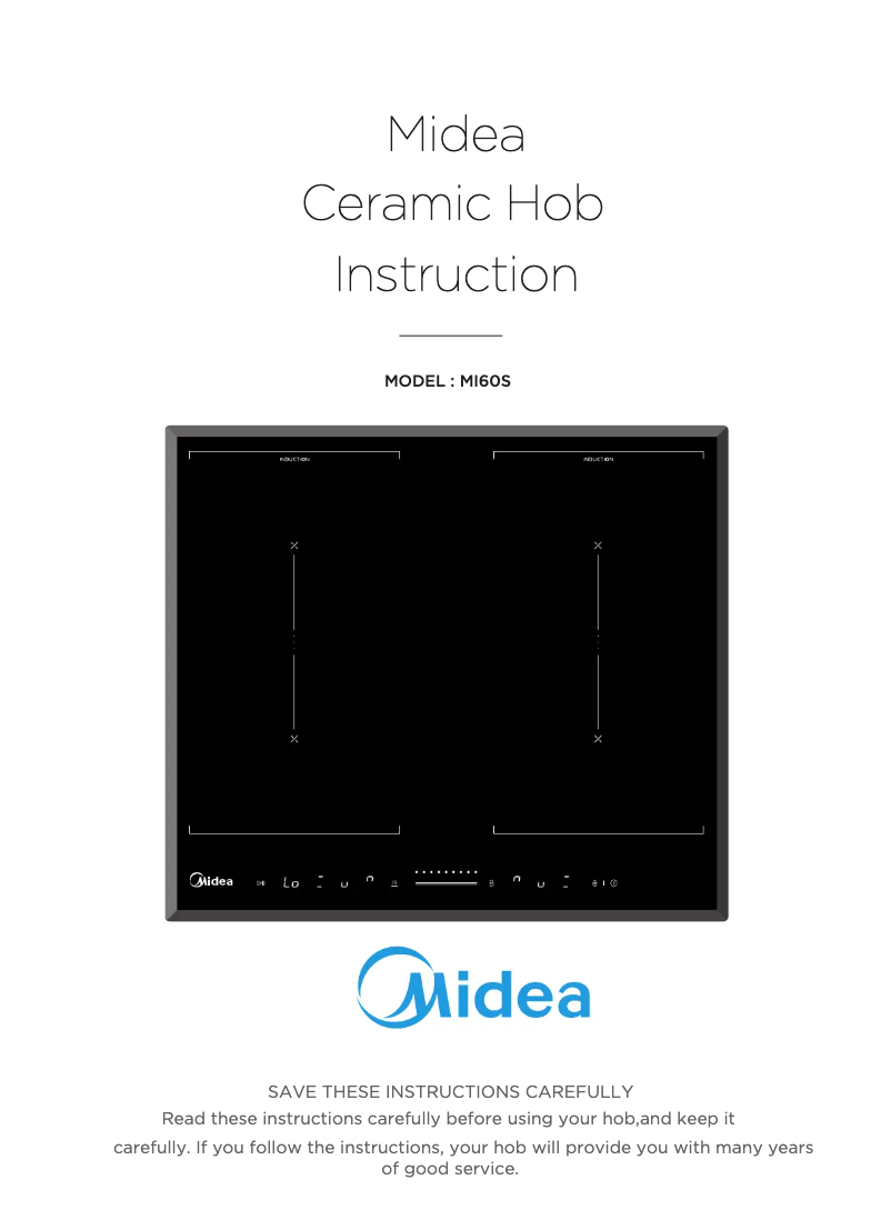 Página 1 del manual Manual de usuario Midea MI60S