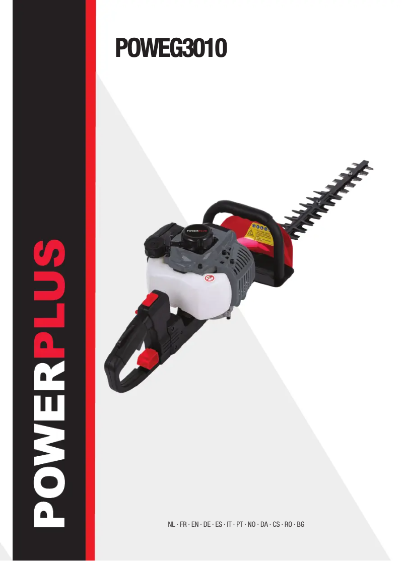 Imagen de la primera página del manual del dispositivo POWEG3010