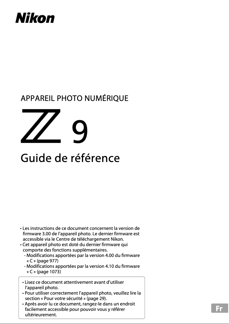 Página nº 1 - Manual de usuario Nikon 1 V3