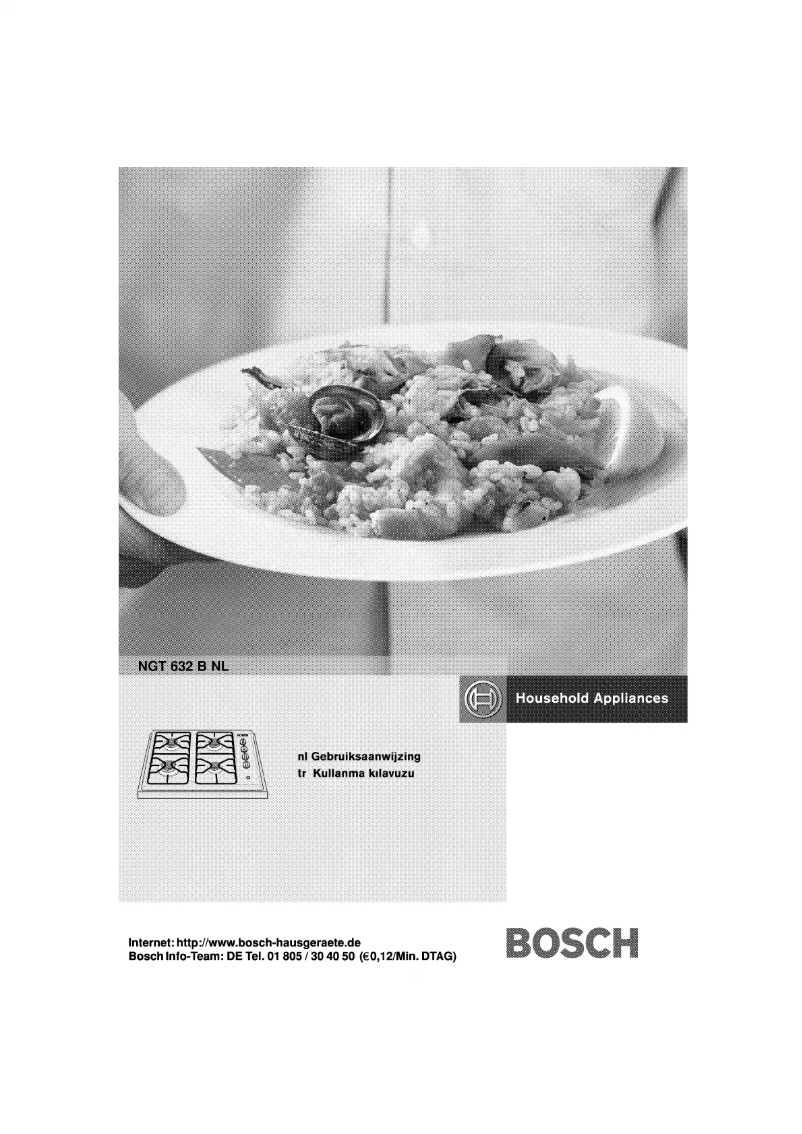 Página 1 del manual Manual de usuario Bosch NGT632b