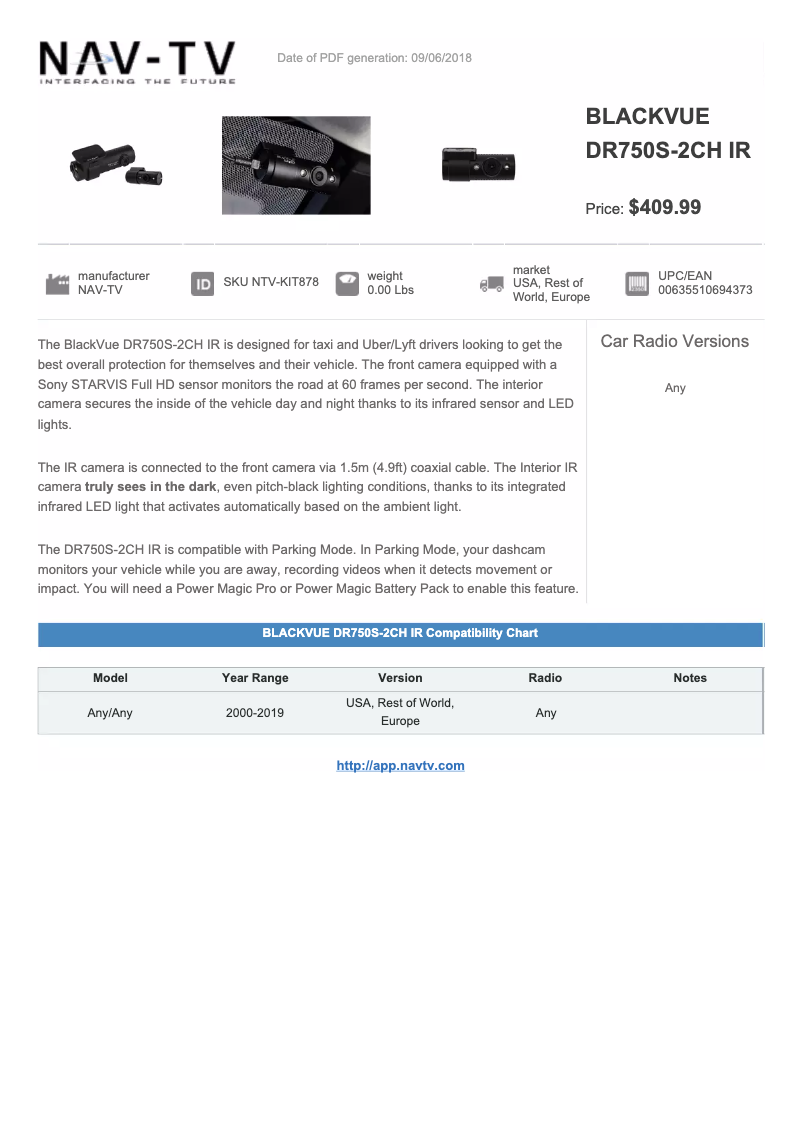 Página 1 del manual Manual de usuario NAV-TV NTV-KIT878