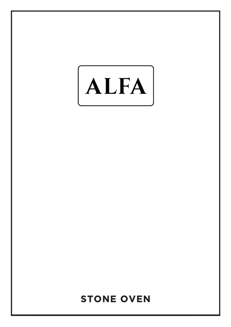Imagen de la primera página del manual del dispositivo Stone Oven