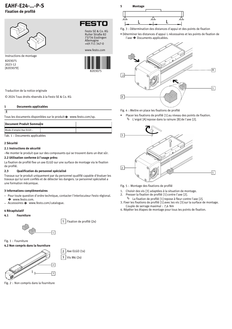 Imagen de la primera página del manual del dispositivo EAHF-E24-60-P-S