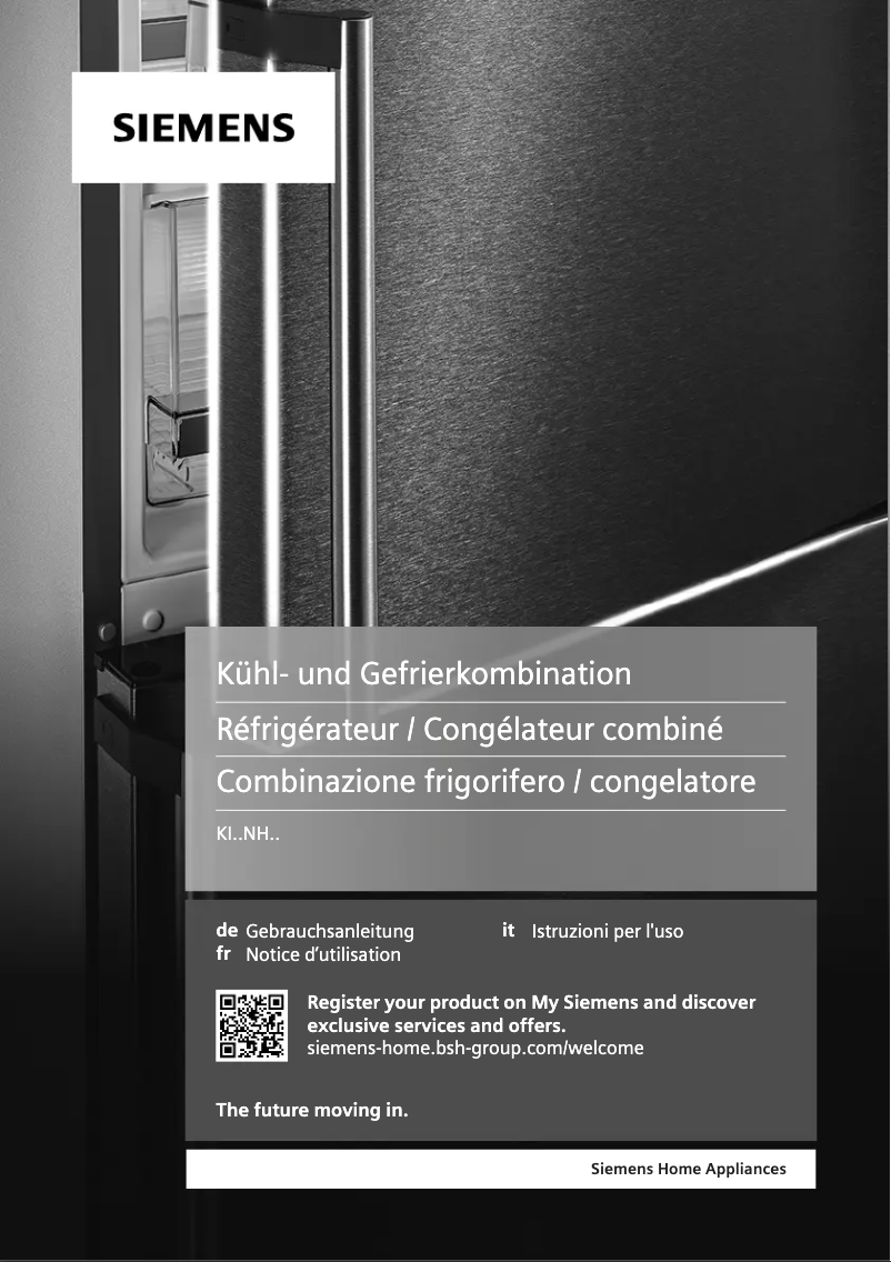 Imagen de la primera página del manual del dispositivo KI86NHDF0