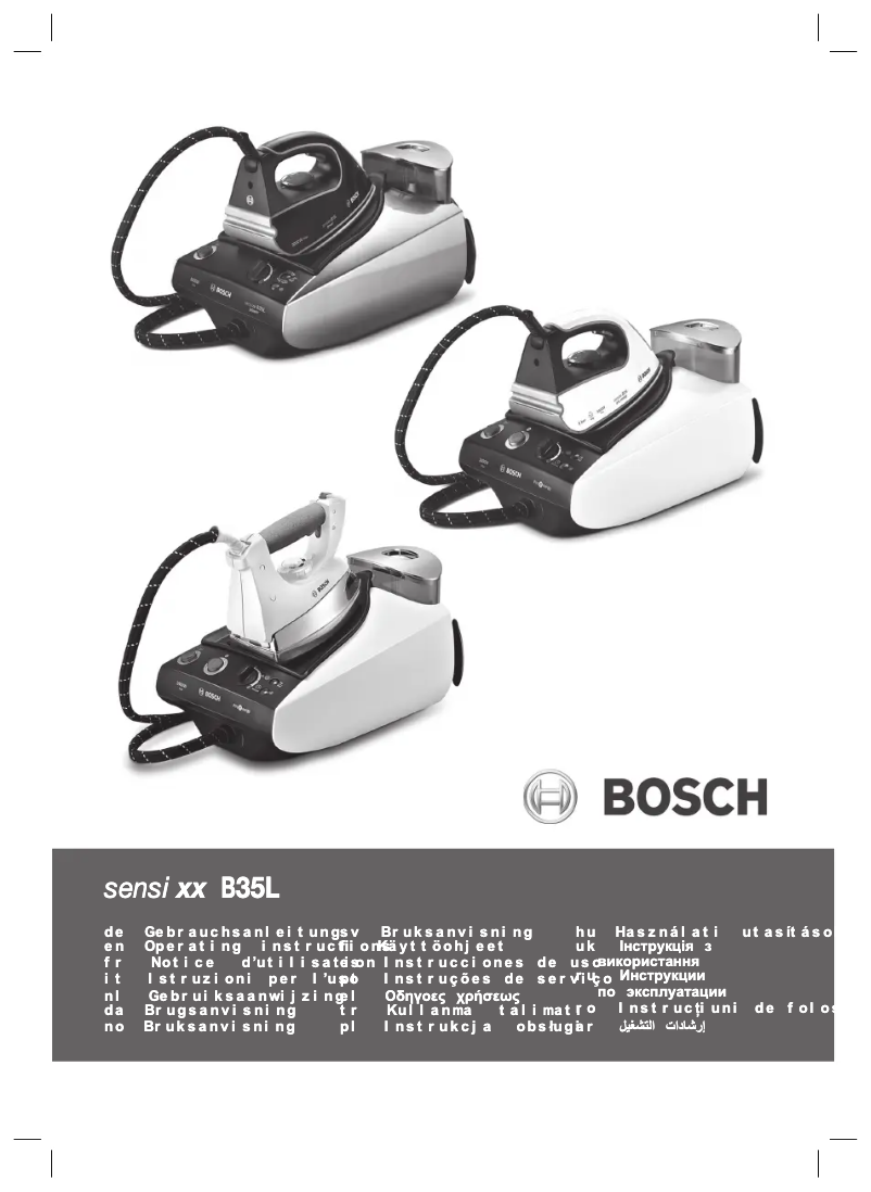 Imagen de la primera página del manual del dispositivo Sensixx B35L Pro Energy TDS3530