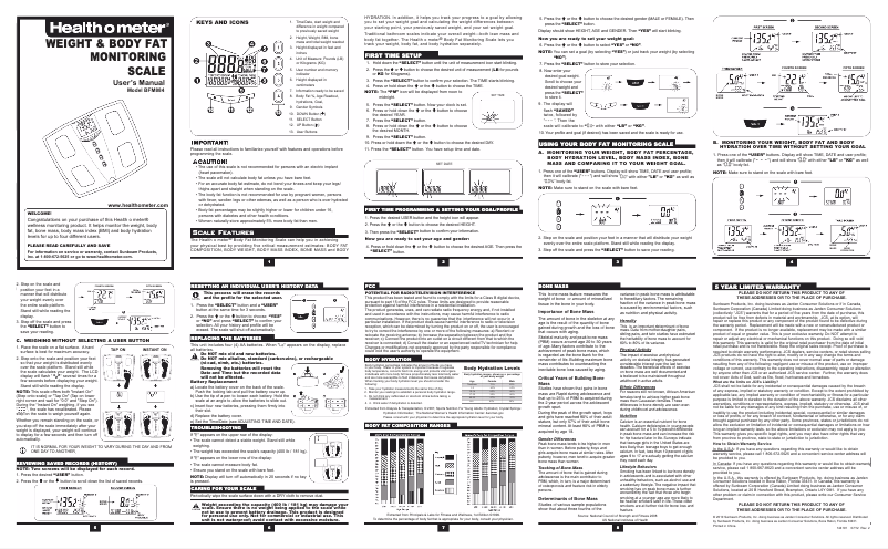 Página 1 del manual Manual de usuario Jarden BFM884DQ1-60