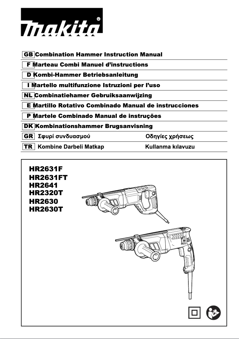 Página 1 del manual Manual de usuario Makita HR2631FJ