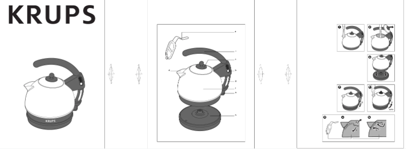 Página 1 del manual Manual de usuario Krups F854