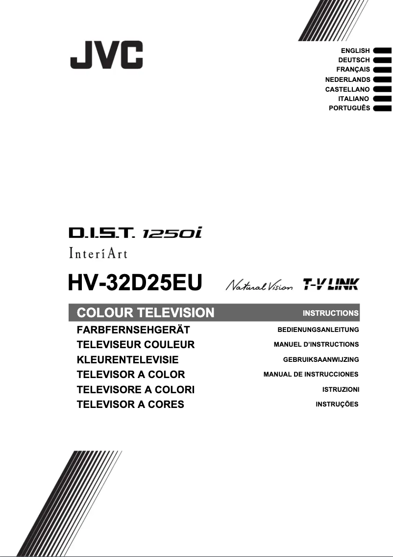 Imagen de la primera página del manual del dispositivo HV-32D25EU