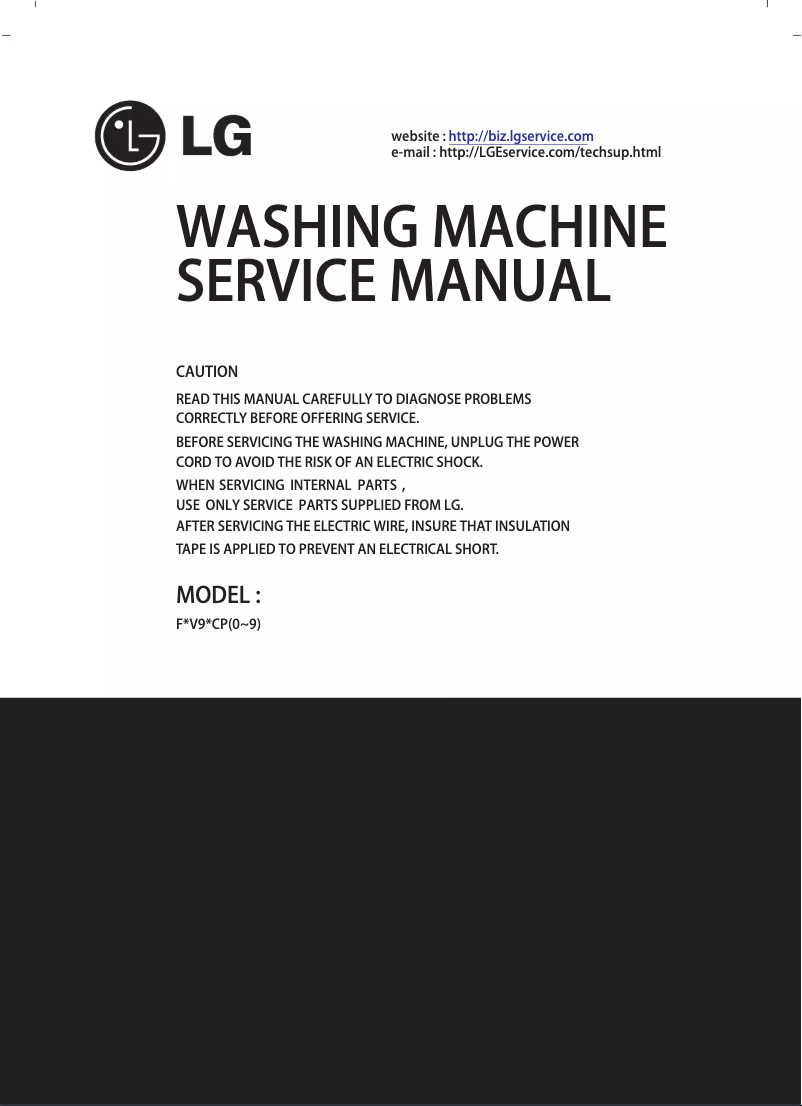 Página nº 1 - Manual de usuario LG WD12BVC2S6C