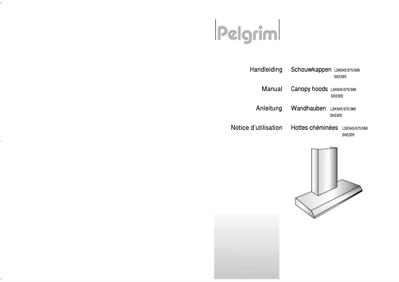 Página 1 del manual Manual de usuario Pelgrim SKE905ALU