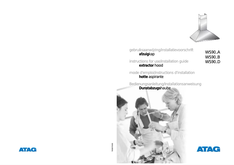 Página 1 del manual Manual de usuario Atag WS9024AM